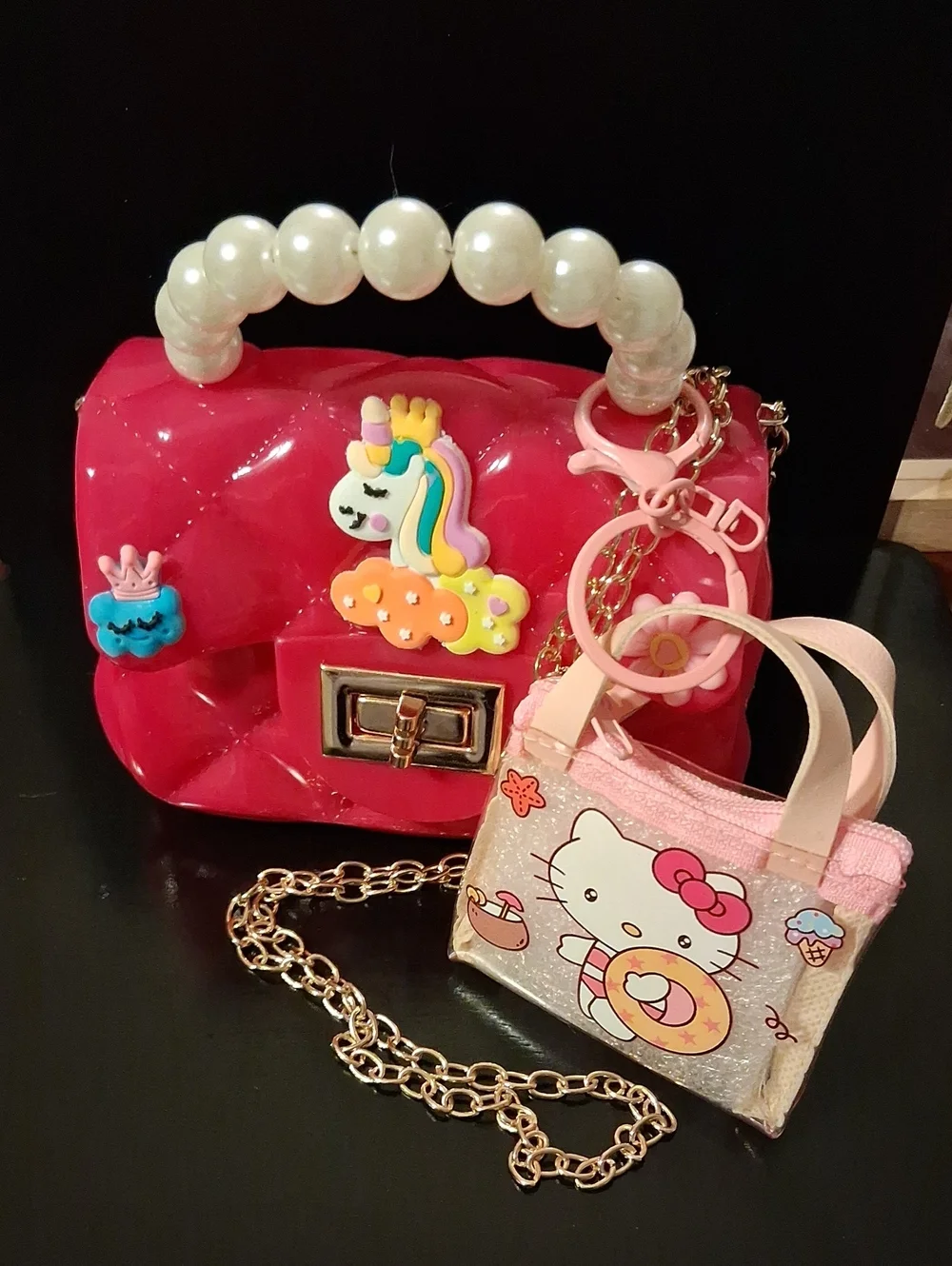 Girls Mystery Purse Stuffed With Items A Little Girl Would Love New